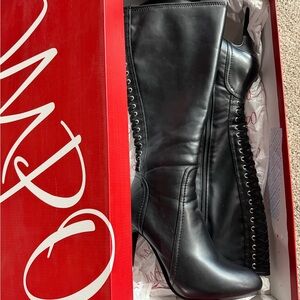 Black Heeled Ankle Boots